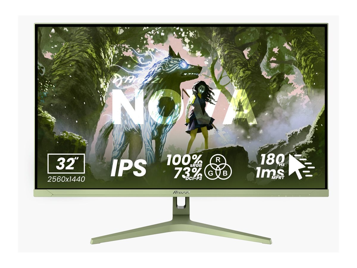 Pilt Arozzi | Nova | 49 " | VA | 32:9 | 165 Hz | 4 ms | 5120 x 1440 pixels | 350 cd/m² | HDMI ports quantity 2 | Forest Green
