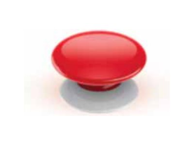Pilt FIBARO NICE FGPB-101-3 ZW5 EU Push-Control  RED | Fibaro Push-Control RED | NICE FGPB-101-3 ZW5 EU