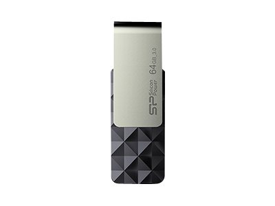 Pilt Silicon Power | Blaze B30 | 64 GB | USB 3.0 | Black