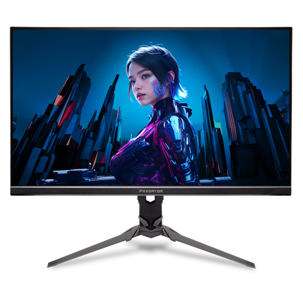 Pilt Acer | Predator XB27QX Ergo | 27 " | IPS | QHD | 16:9 | 210 Hz | 0.5 ms | 2560 x 1440 pixels | 350 cd/m² | HDMI ports quantity 2 | Black