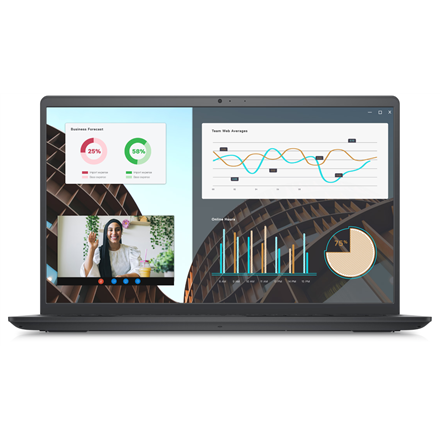 Pilt Dell | Vostro 15 3530 | Black | 15.6 " | WVA | FHD | 1920 x 1080 | Anti-glare | Intel Core i3 | i3-1305U | 8 GB | DDR4 | Solid-state drive capacity 512 GB | Intel UHD Graphics | Windows 11 Pro | 802.11ac | Keyboard language English | Keyboard backlit | Warranty 36 month(s) | Battery warranty 12 month(s)