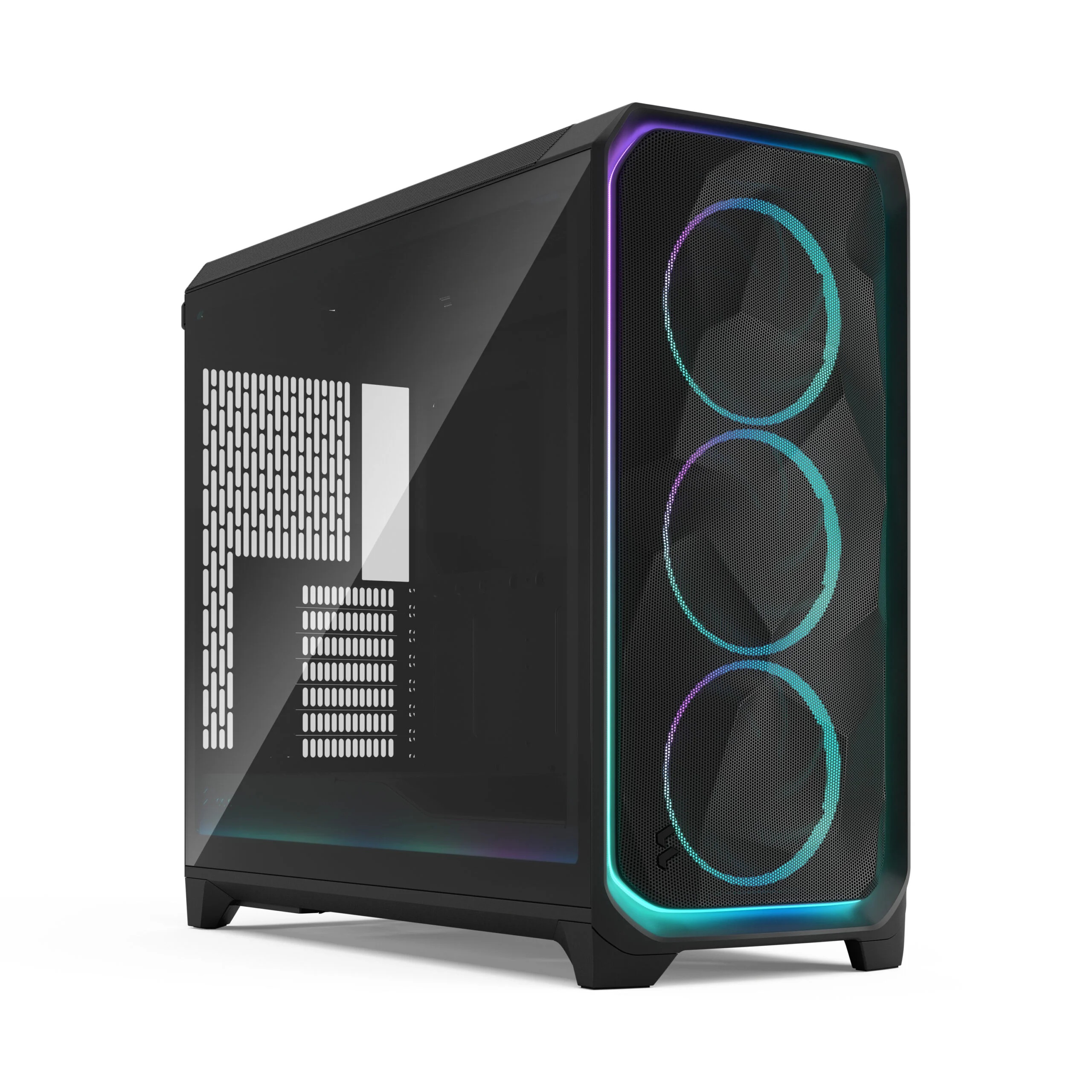 Pilt Fractal Design Meshify 3 XL | Ambience Pro RGB Black TG Light Tint | ATX | Power supply included No