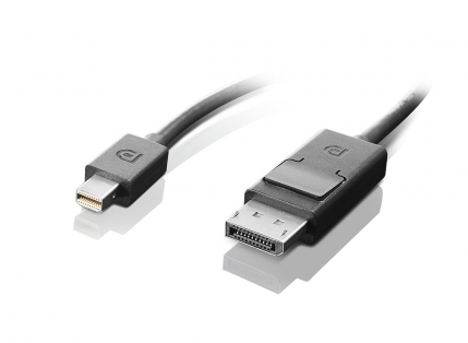 Pilt Lenovo | Black | mini DisplayPort | DisplayPort | DP to DP | 2 m