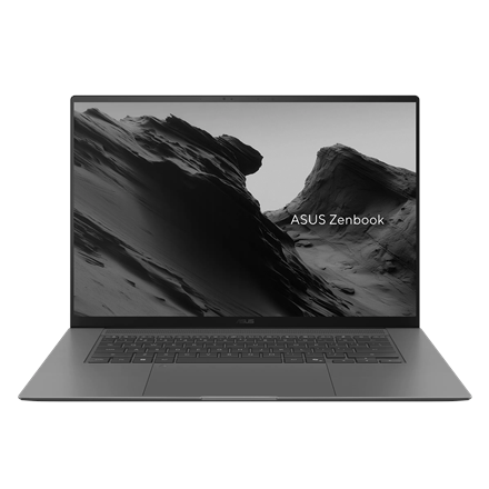 Pilt Asus Zenbook S 14 UX5406SA-QJ727W | Zumaia Gray | 14.0 " | OLED | WUXGA | 1920 x 1200 pixels | 60 Hz | Anti-glare | Intel Core Ultra 5 | 226V | 16 GB | LPDDR5X | Solid-state drive capacity 512 GB | Intel Arc Graphics | Windows 11 Home | 802.11be | Bluetooth version 5.4 | Keyboard language US international | Keyboard backlit | Warranty 24 month(s) | Battery warranty 12 month(s)