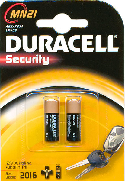 Pilt Duracell | A23/MN21 | Alkaline | 2 pc(s)