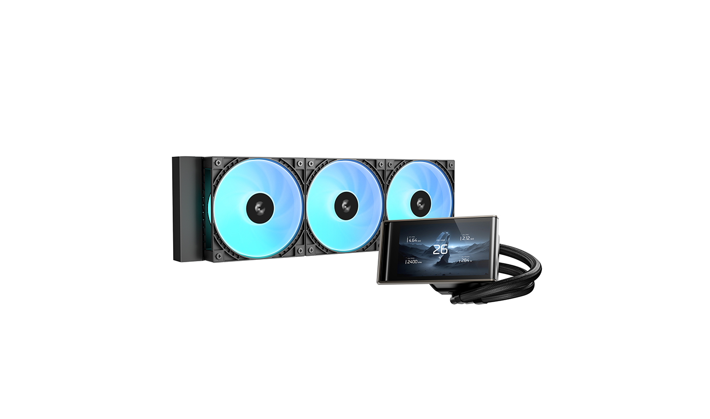 Pilt Deepcool LT360 VISION ARGB | Liquid Cooler | Black | Intel, AMD
