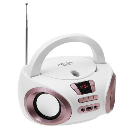 Pilt Adler | CD-MP3 Boombox | AD 1181 | Speakers | USB connectivity | FM