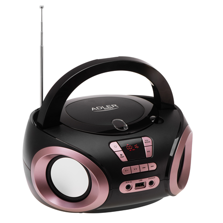 Pilt Adler | CD-MP3 Boombox | AD 1181 | Speakers | USB connectivity | FM