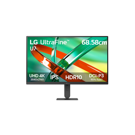 Pilt LG | 27U710B-B UltraFine | 27 " | IPS | UHD | 16:9 | 60 Hz | 5 ms | 3840 × 2160 pixels | 300 cd/m²
