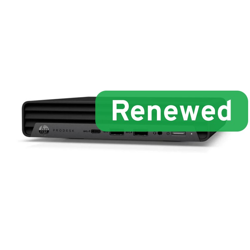 Pilt HP Renewed Grade A | ProDesk 400 G6 Desktop Mini | Intel Core i5 | i5-10500T | 16 GB | SSD | 256 GB | Intel UHD Graphics 630 | Windows 11 Pro