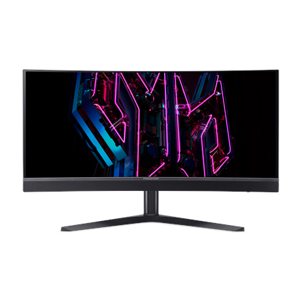 Pilt Acer | Predator X34 F1 | 34 " | QD-OLED | 21:9 | 360 Hz | 0.03 ms | 3440 x 1440 pixels | 300 cd/m² | HDMI ports quantity 2