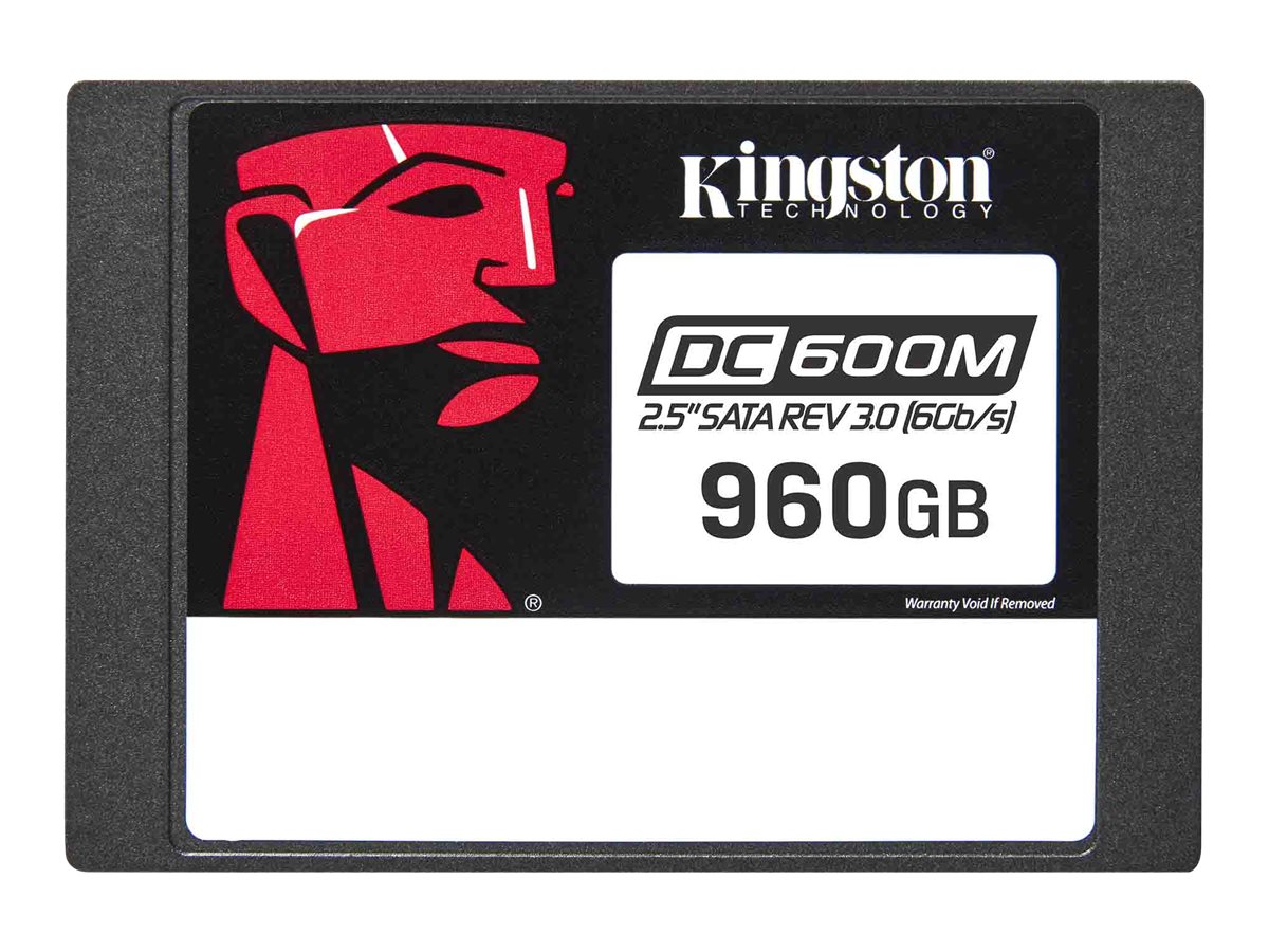 Pilt Kingston DC600ME | SSD | 960 GB | SSD form factor 2.5" | Solid-state drive interface SATA 6Gb/s | Read speed 560 MB/s | Write speed 530 MB/s