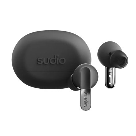Pilt Sudio Earbuds | N3 Pro | Bluetooth | In-ear | Microphone | Titanium Black | Noise canceling