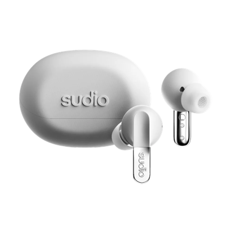 Pilt Sudio Earbuds | N3 Pro | Bluetooth | In-ear | Microphone | Chrome White | Noise canceling