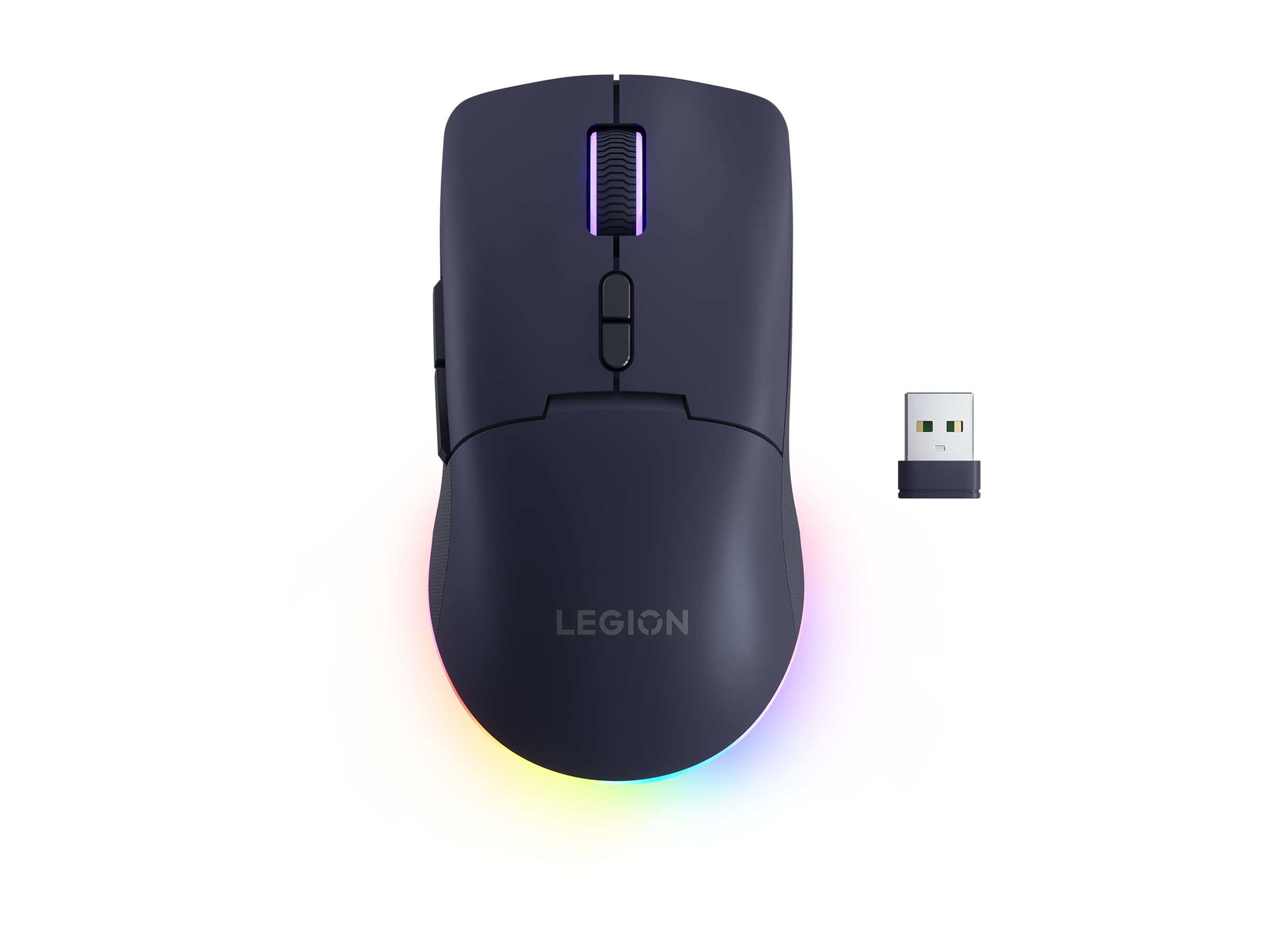 Pilt Lenovo RGB Gaming Mouse | Legion M220 | Wireless | 2.4 GHz, Bluetooth, Wired | Nebula Purple