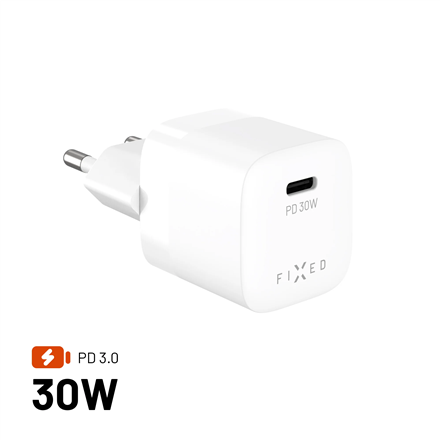 Pilt Fixed Mini USB-C GaN Charger 30W
