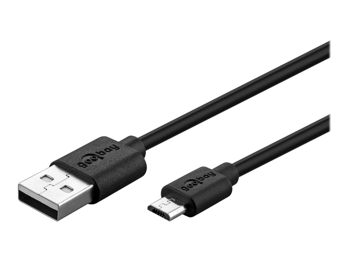 Pilt Goobay Micro-USB Charging and Sync Cable | USB-A to USB-B
