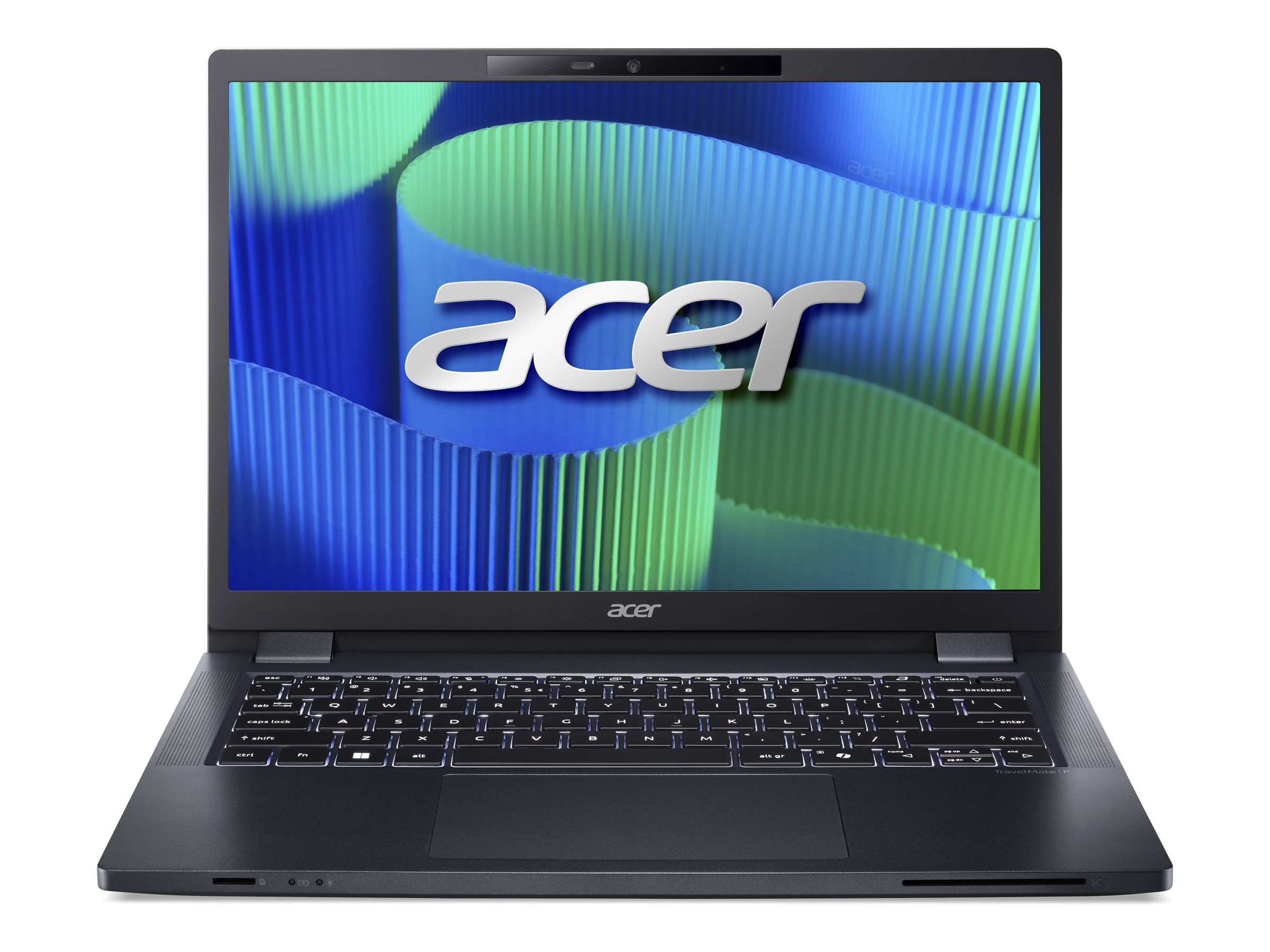 Pilt Acer | TravelMate TMP414-53-G2-TCO-585Q | Slate blue | 14 " | WUXGA | 1920 x 1200 pixels | Intel Core 5 | 120U | 16 GB | DDR5 | Solid-state drive capacity 256 GB | Intel Iris Xe Graphics | Windows 11 Pro | 4G | Keyboard language English | Keyboard backlit | Warranty 36 month(s)