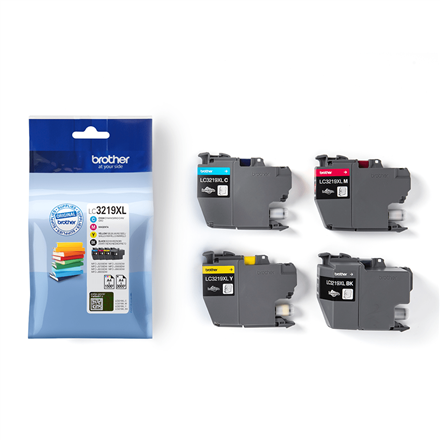 Pilt Brother LC3219XLVAL | Ink Cartridges | Black, Cyan, Magenta,Yellow