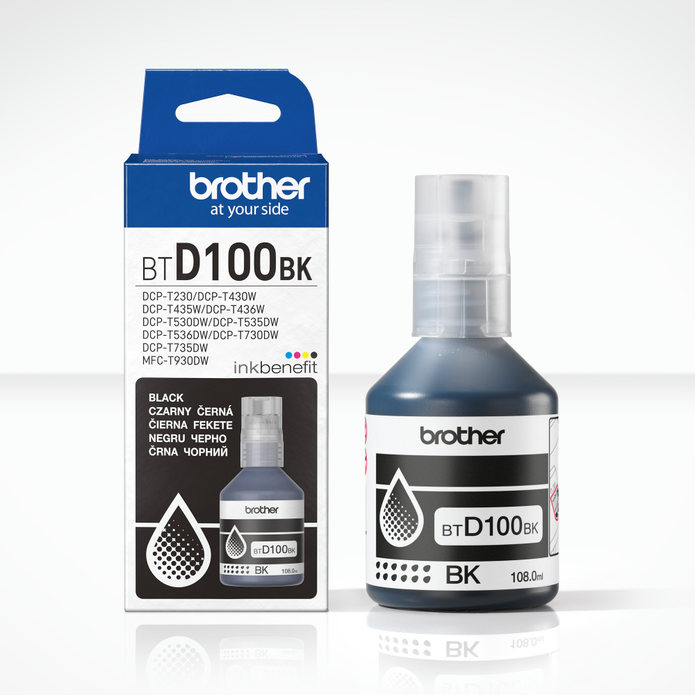 Pilt Brother BTD100BK | Ink Bottle | Black