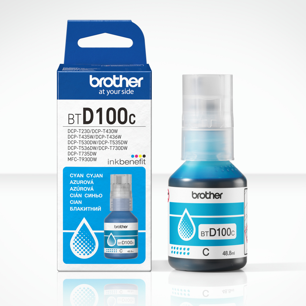 Pilt Brother BTD100C | Ink Bottle | Cyan