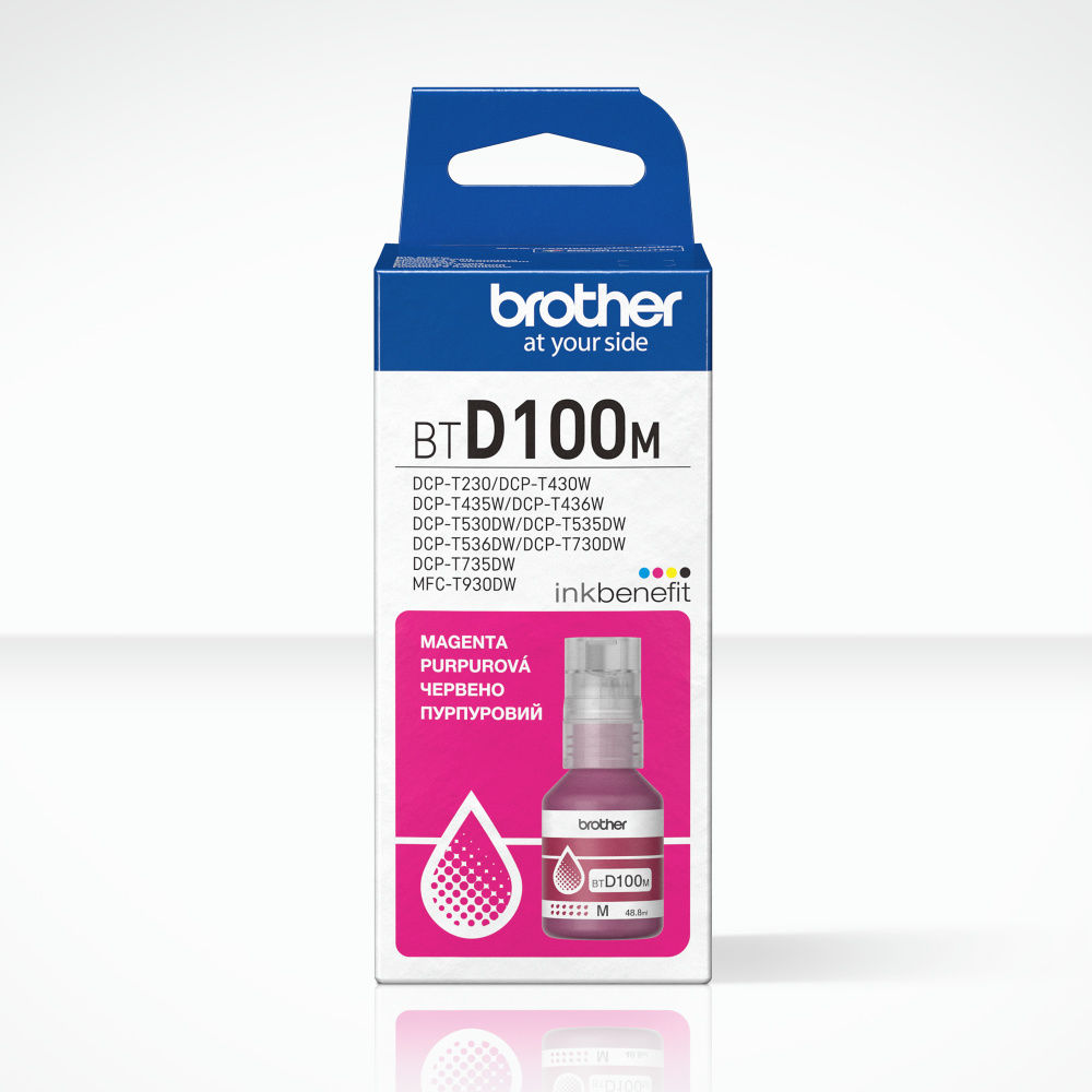 Pilt Brother BTD100M | Ink Bottle | Magenta