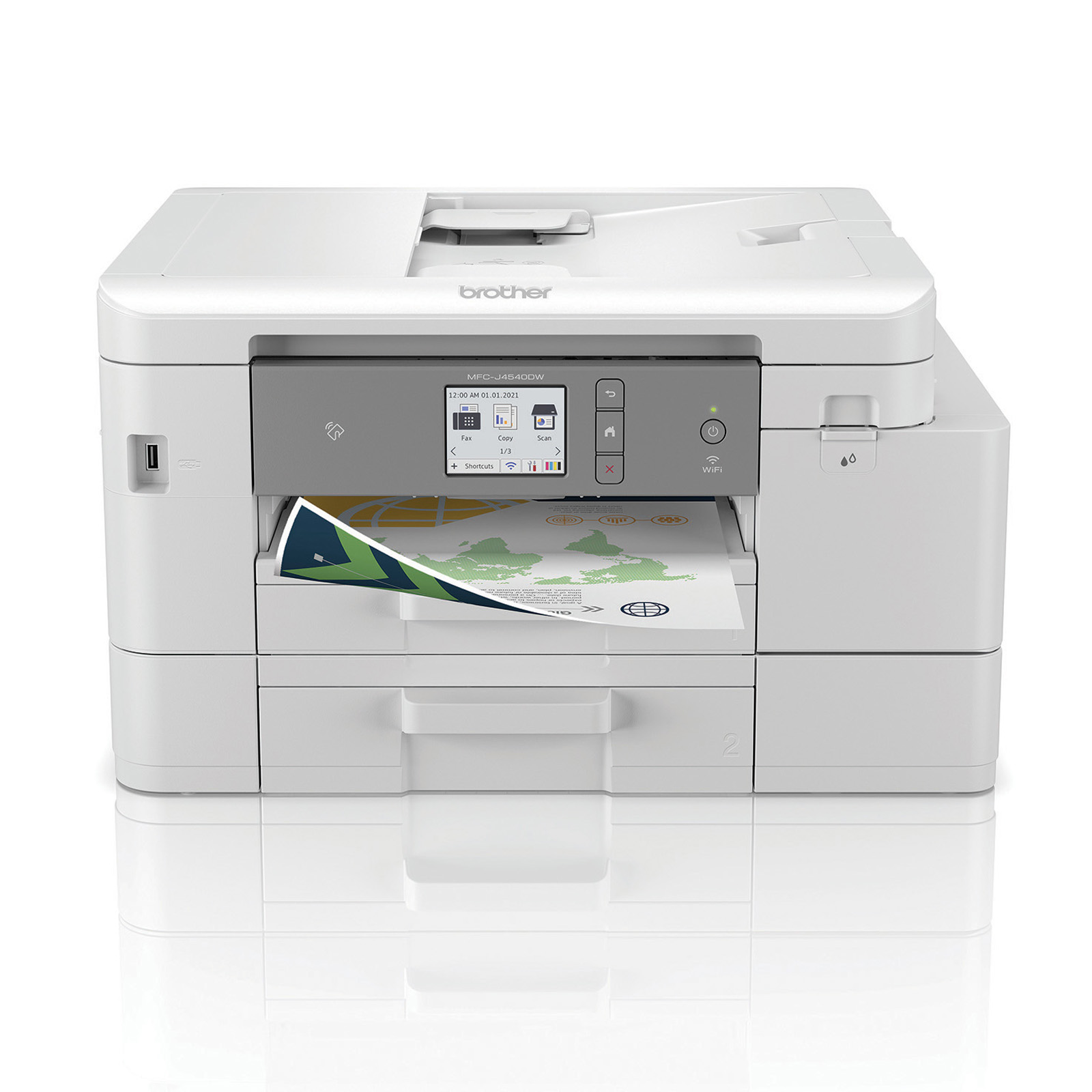Pilt Brother MFC-J4540DWXL | Inkjet | Colour | Wireless Multifunction Color Printer | A4 | Wi-Fi