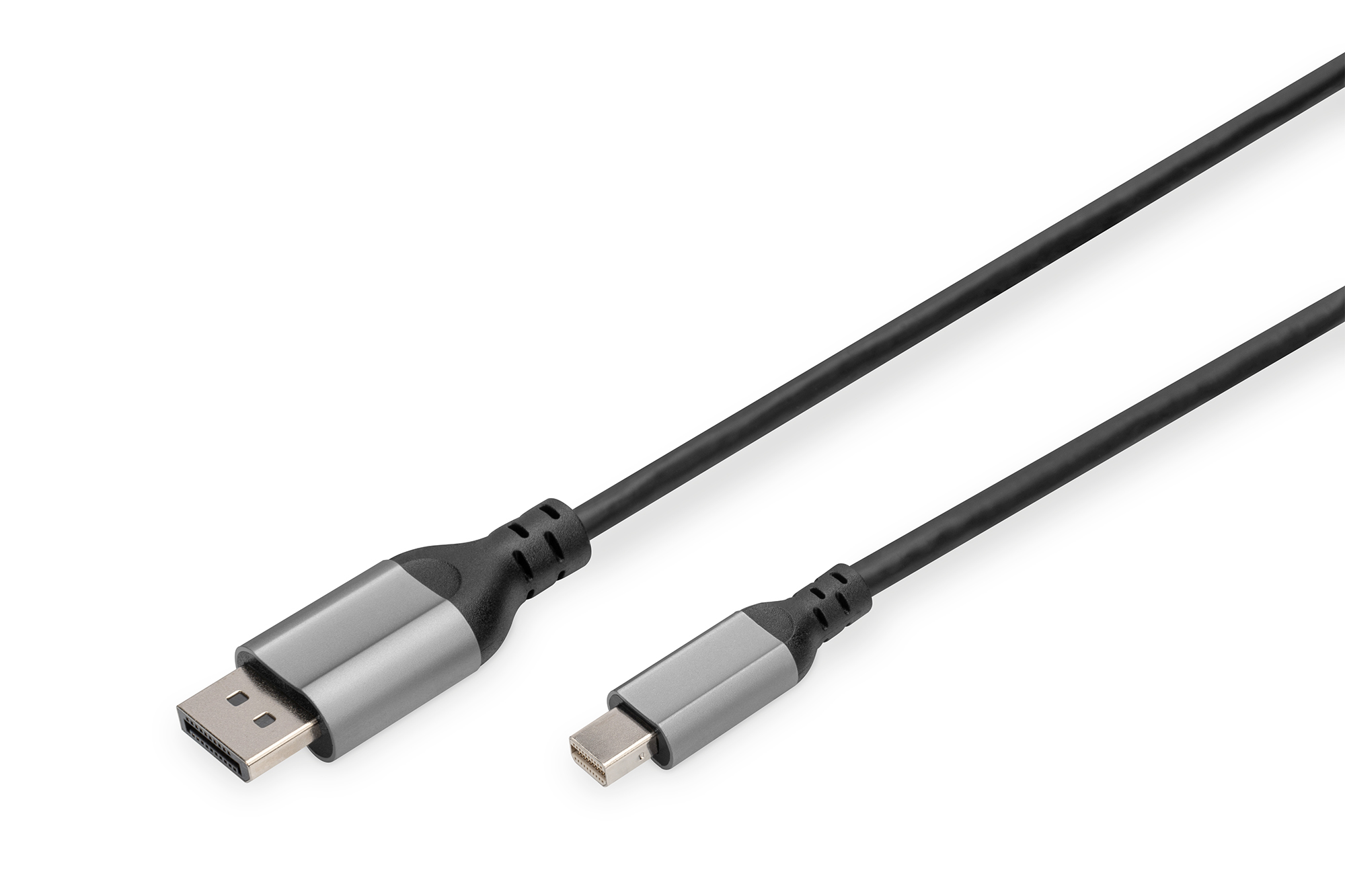 Pilt Digitus 8K DisplayPort Adapter Cable, Mini DP to DP, 2 m | DB-340106-020-S | DisplayPort to DisplayPort