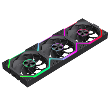 Pilt Gamemax FN12A-N2 WL-R | Case fan | Black