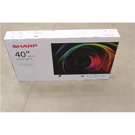 Pilt SALE OUT. Sharp 40HA1205E | 40 | FHD | Black | DAMAGED PACKAGING