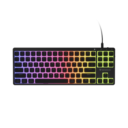 Pilt Genesis Thor 430 TKL | Gaming Keyboard | Wired | US | Linear | Black