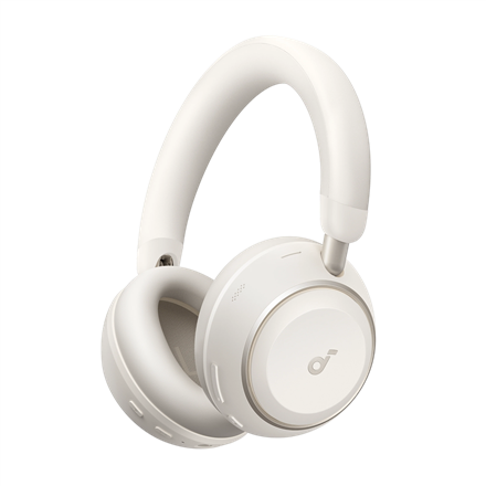 Pilt Anker Soundcore | Foldable Headphones | Space 2 | Bluetooth | Over-ear | Microphone | White | Noise reduction