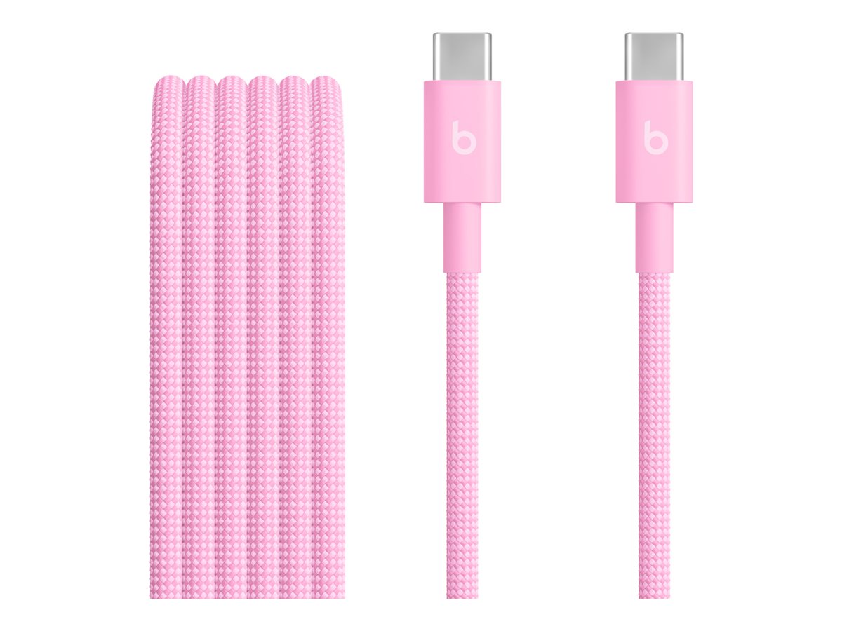Pilt Apple USB-C to USB-C Woven Cable (1.5m) - Power Pink | Apple
