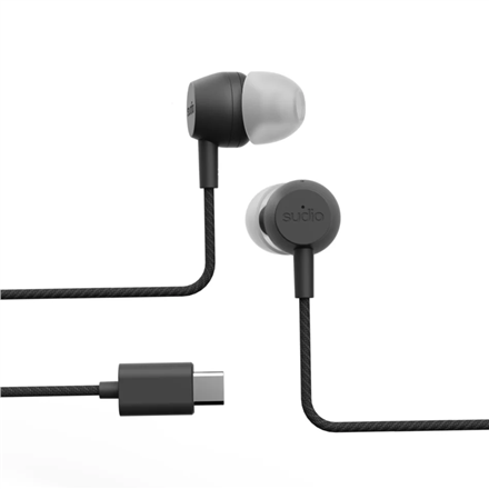 Pilt Sudio Earbuds | V3 Pro | In-ear | Microphone | Jet Black | Noise canceling
