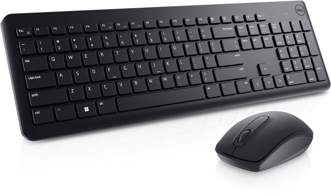 Pilt Dell | KM3322W | Keyboard and Mouse Set | Wireless | Mouse included | Batteries included | Wireless connection | Lithuanian | Black