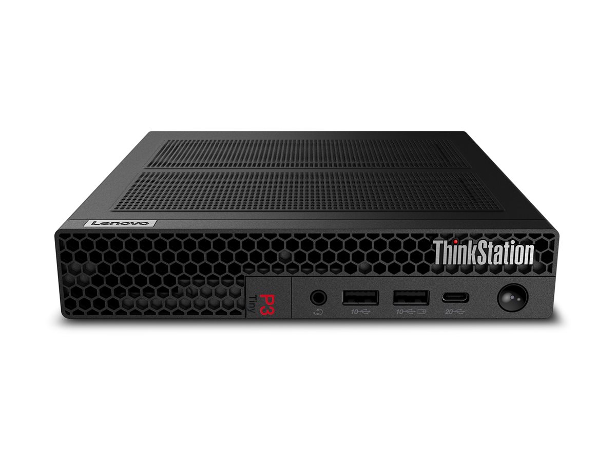 Pilt Lenovo ThinkStation | P3 G2 | Desktop | Tiny | Intel Core Ultra 7 | 265 | Internal memory 32 (2x16GB) GB | SODIMM DDR5 | 1000 GB | Intel Graphics | NVIDIA RTX A1000 | No Optical drive | Keyboard language English | Windows 11 Pro | Warranty 36 month(s)
