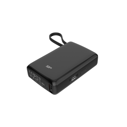 Pilt Silicon Power | CP10 | Power Bank | 10000 mAh | Black