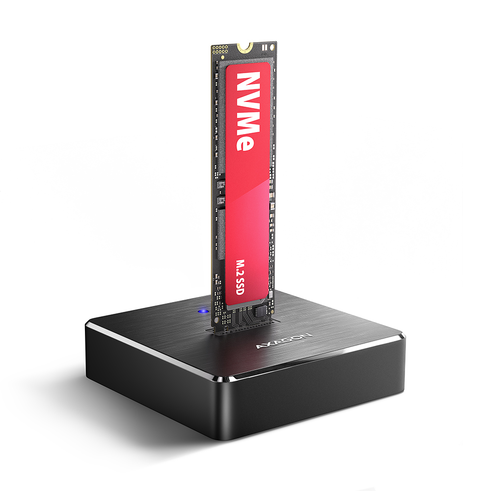 Pilt AXAGON | USB-C 10Gbps docking station for M.2 NVMe/SATA SSD | ADSA-M2C11