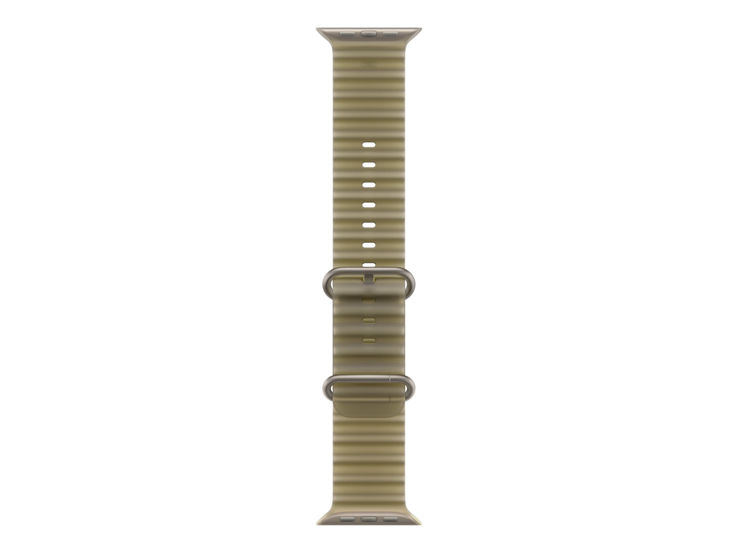Pilt APPLE 49mm Translucent Kelp Ocean Band - Natural Titanium Finish | Apple