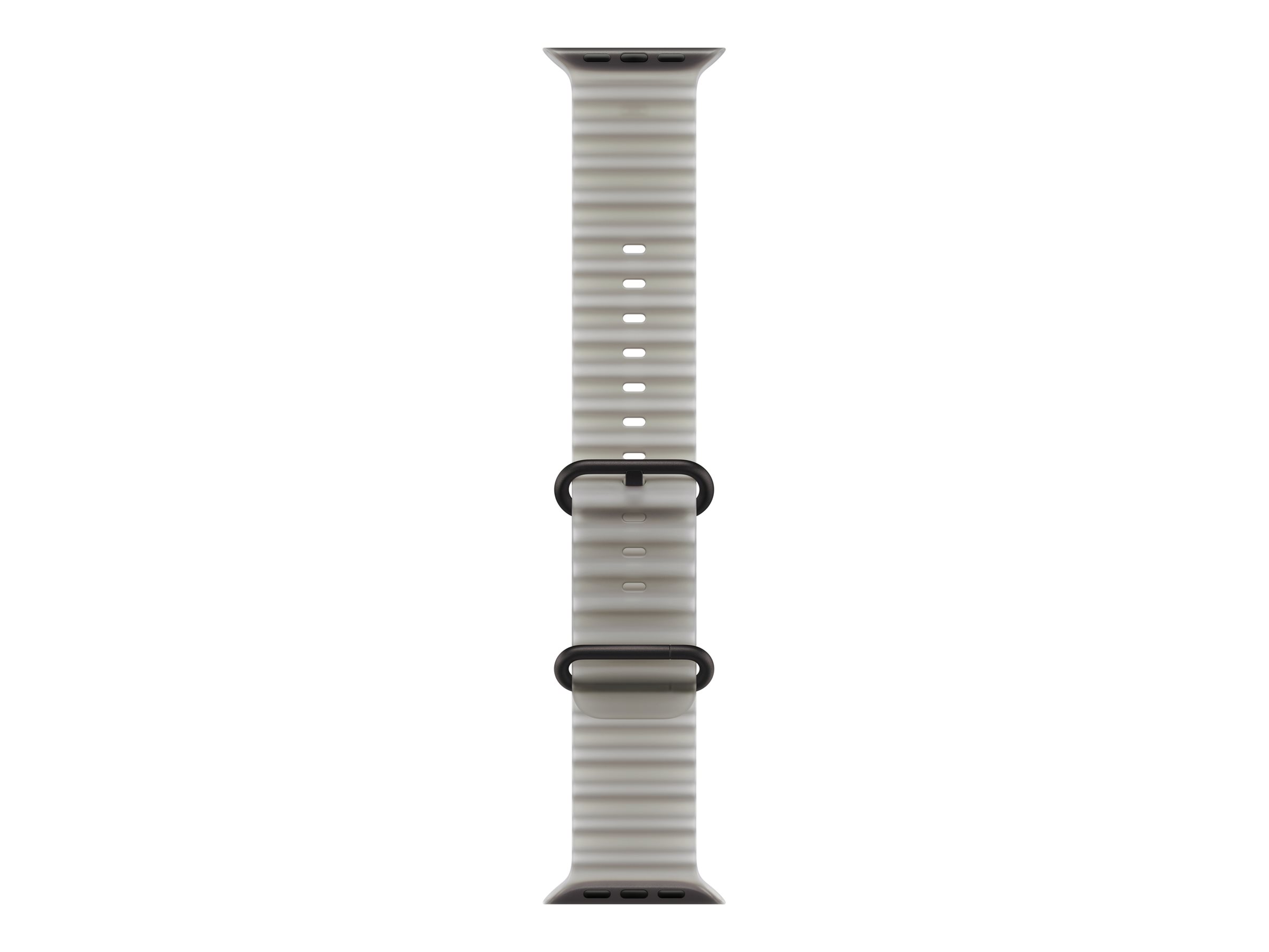Pilt APPLE 49mm Translucent Grey Ocean Band - Black Titanium Finish | Apple