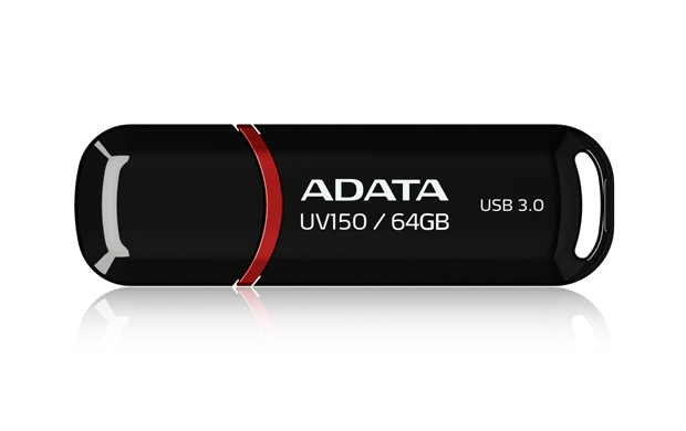 Pilt ADATA | UV150 | 64 GB | USB 3.0 | Black