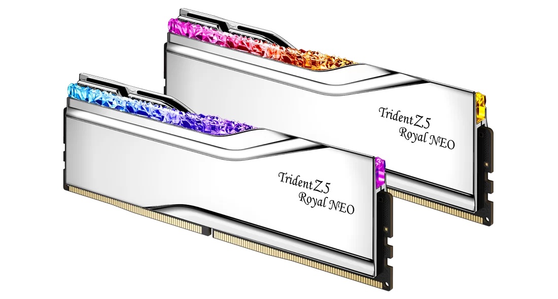Pilt G.Skill Trident Z5 Royal Neo | 32 (2x16GB) GB | DDR5 | 7200 MHz | PC/server | Registered No | ECC No