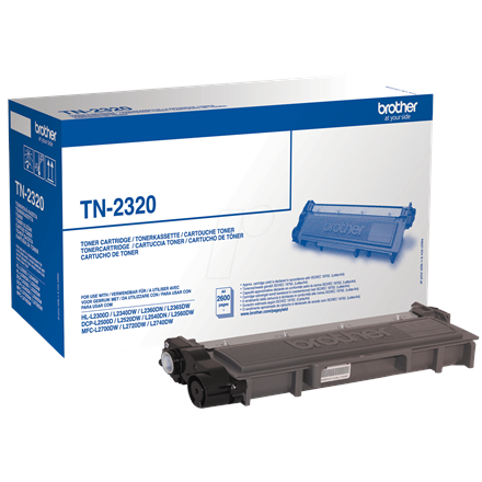 Pilt Brother TN-2320 | Toner Cartridge | Black