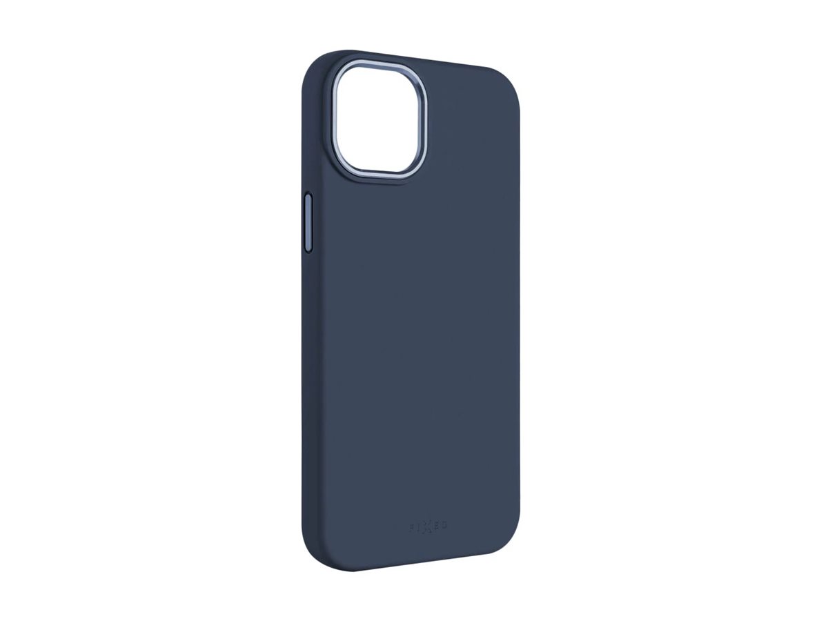 Pilt Fixed MagFlow | Back cover | Apple | iPhone 16 Pro Max | Liquid silicon | Blue