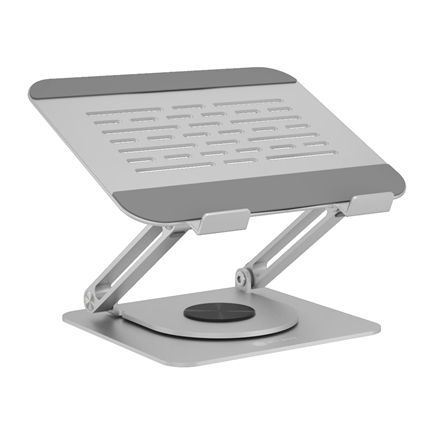 Pilt Raidsonic Laptop stands IB-NH300-R | Ergonomic positioning, Rotatable design | 17 " | Silver