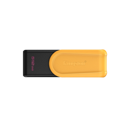 Pilt Kingston USB Flash Drive | DataTraveler Exodia S | 512 GB | USB 3.2 Gen 1 | Black/Yellow