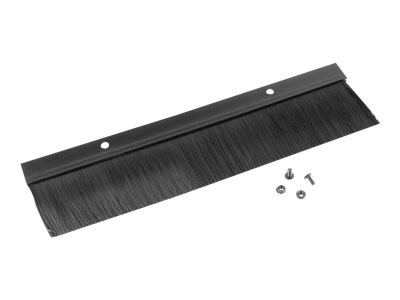 Pilt Lanberg 19" cable entry brush panel | AK-1102-B | Black