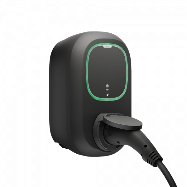 Pilt Wallbox Socket | Pulsar Pro | 22 kW | Wi-Fi, 4G, Ethernet, Bluetooth | Black