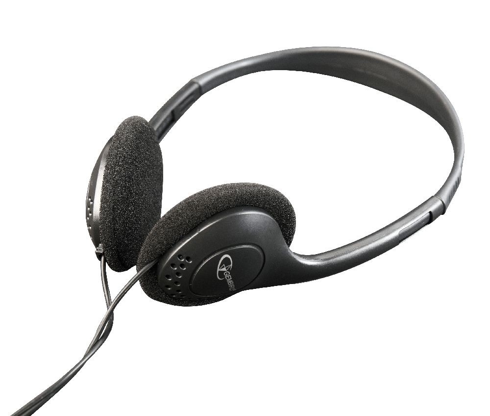 Pilt Cablexpert | MHP-123 Stereo headphones with volume control | On-Ear 3.5 mm | Black