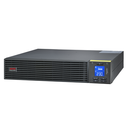 Pilt Schneider Electric Easy UPS, Rackmount 2U, Intelligent Card Slot, LCD, W/Rail Kit | SRV1KRIRK-E | 1000 VA | 900 W